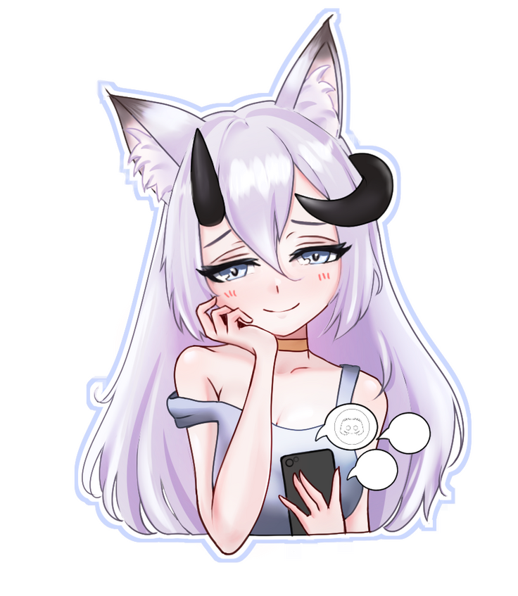chibi version of Yorlatte streamer